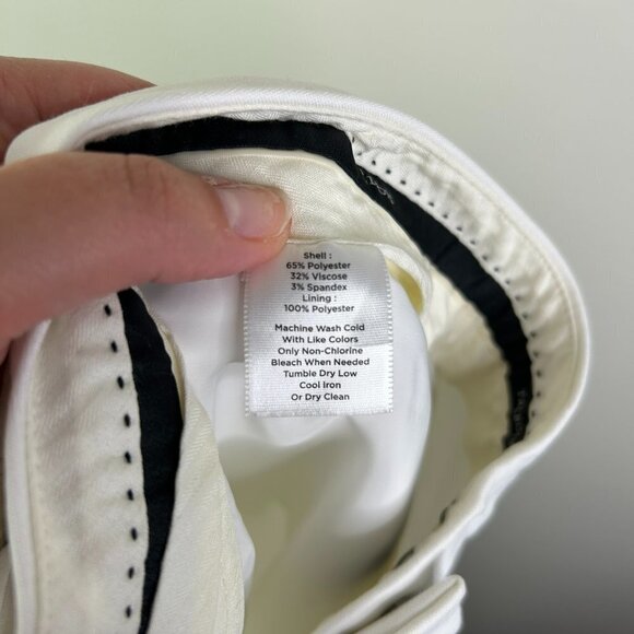 Talbots Women's White Pants Size 16 - Picture 6 of 8